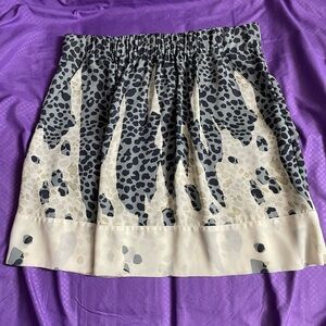 Cabi Animal Print Skirt